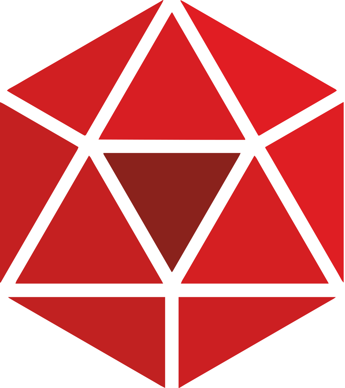 The M Pro mark — ten triangles, one for each principle